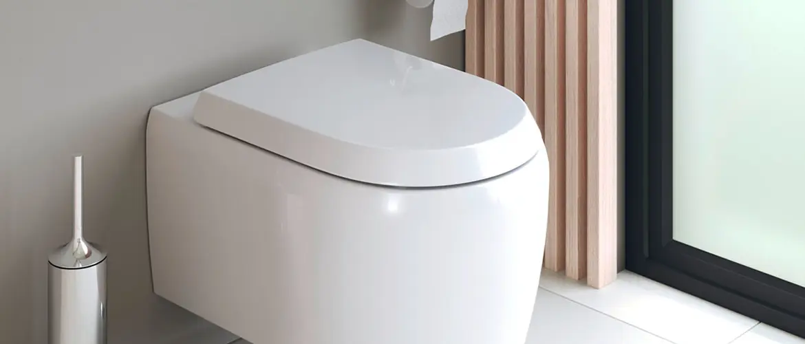 Duravit Qatego Vegghengt Toalet 530x360 mm, uten skyllekant, Hvit