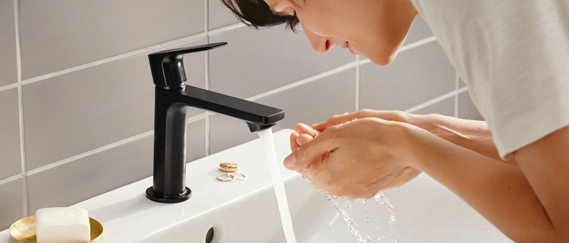 Hansgrohe Rebris E 2-hulls Servantbatteri